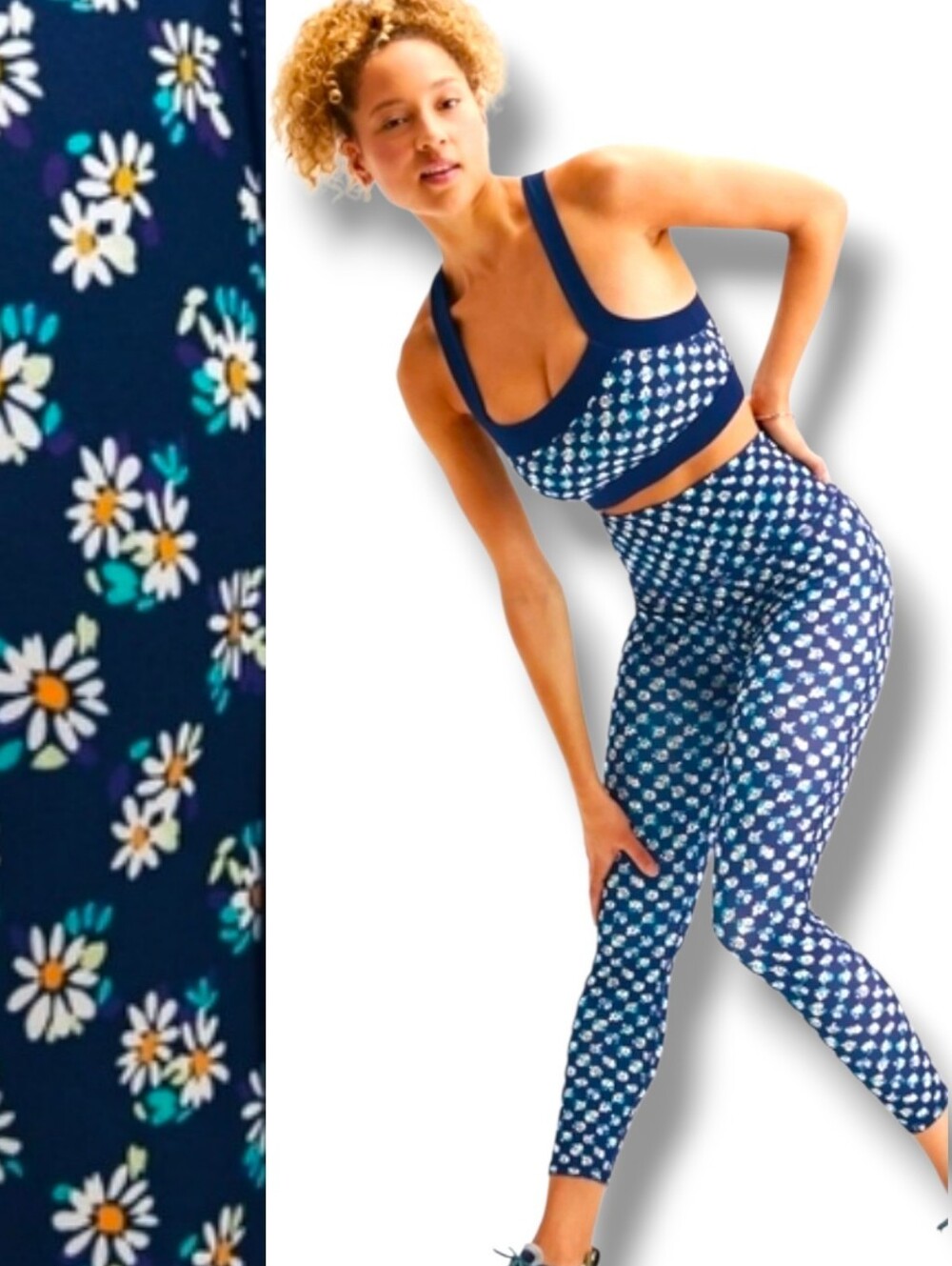 Fabletics Set Low-impact Sports Bra & PureLuxe Ultra High-Waisted 7/8 Leggings